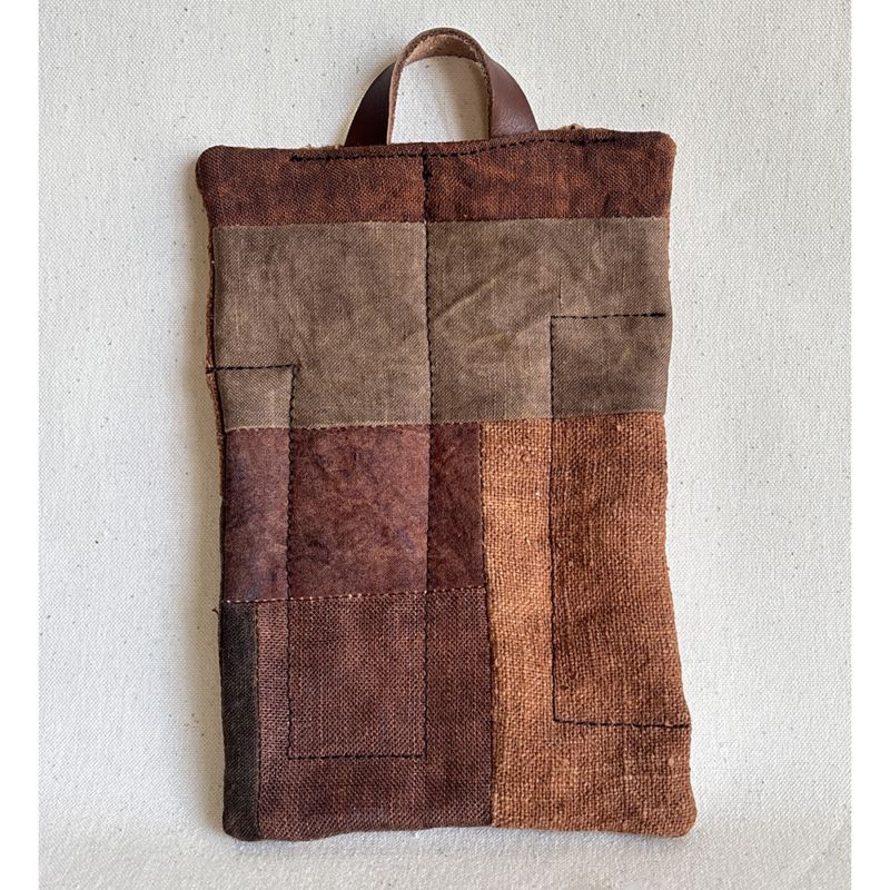 YOKOYAMA MASAMI パッチワークトートバッグ | Masami YOKOYAMA リネン