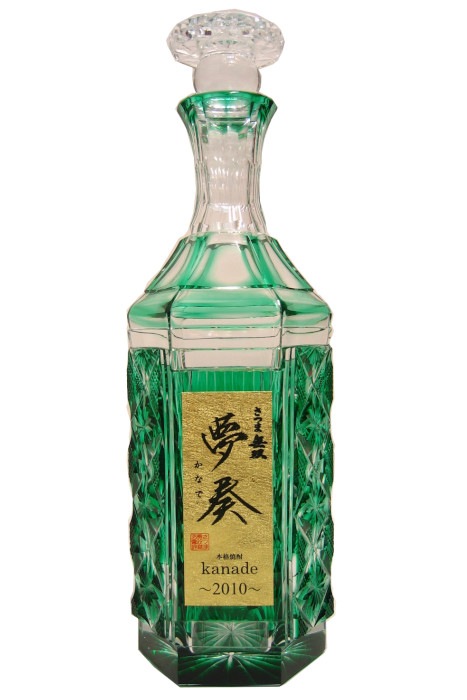数量限定】【薩摩切子】芋焼酎 夢奏 44度 540ml さつま無双
