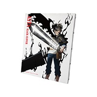 【匿名配送】「ブラッククローバー」ブラックアスタ キャンバスボード テレビアニメ「ブラッククローバー」キャンバスボード(ブラック
