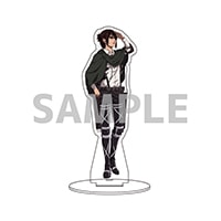 進撃の巨人 描き下ろしアクリルフィギュア L ハンジ 描き下ろしアクリルフィギュアM／ハンジ(待ち合わせ)／進撃の