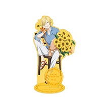 BANANA FISH ビッグアクリルスタンド アッシュ　ガラポン BANANA FISH』描き下ろしイラスト アッシュ・リンクス パーツ付き