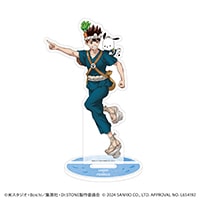 Dr.STONE×サンリオキャラクターズ」アクリルスタンド/コラボイラスト