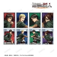 進撃の巨人　リヴァイ　アクリルスタンド 缶バッジ　アニスタ TVアニメ『進撃の巨人』バースデー缶バッジ＆アクリルスタンドセット