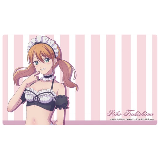 女神のカフェテラス」ラバーマット 水着メイドver（月島流星）【予約