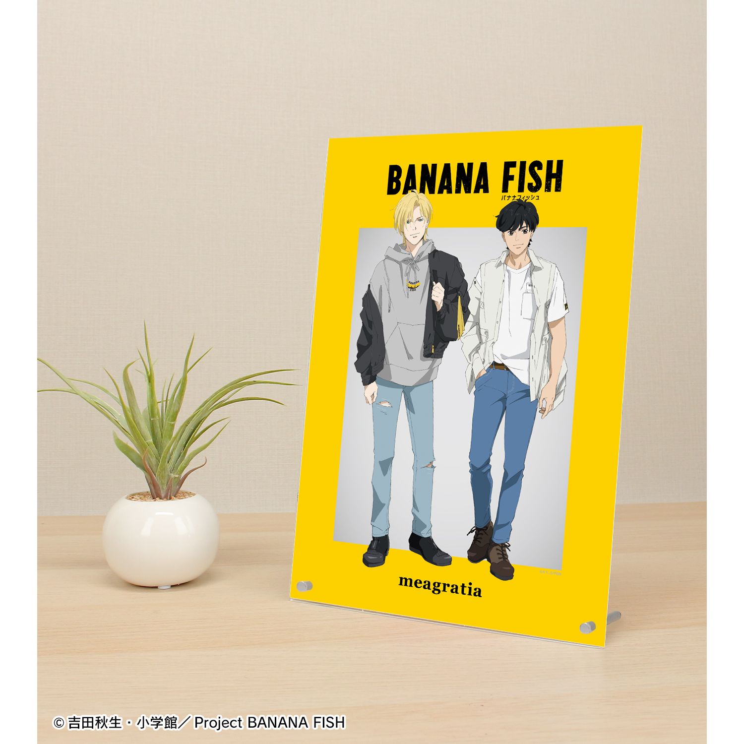 ��BANANA FISH�١ں��Ρ�meagratia����� �������������饹�� ���å��塦��󥯥�����¼���� ����ver. A4�������ѥͥ��ͽ���