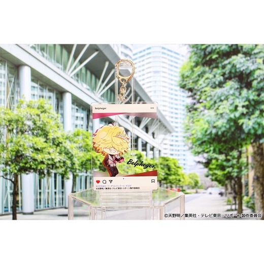 家庭教師ヒットマンREBORN! アクリルキーホルダー ベルフェゴール　リボーン 家庭教師ヒットマンREBORN! ベルフェゴール アクリルキーホルダー