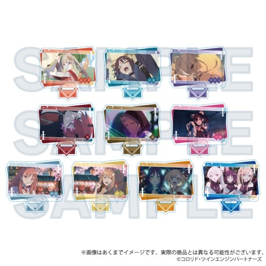 アニメ『超かぐや姫！』場面写アクリルスタンド かぐや＆彩葉＆ヤチヨ