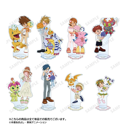 デジモンアドベンチャー』特大アクリルスタンド 描き下ろし 25th