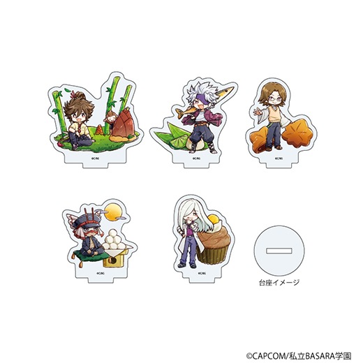学園BASARA アクリルぷちスタンド　アクスタ　レトロアート　グラフアート 学園BASARA」アクリルぷちスタンド/グラフアートイラスト(18/秋ver