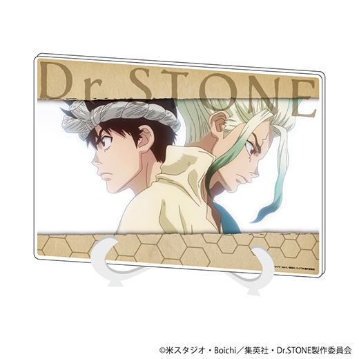 Dr.STONE」アクリルアートボード A5サイズ 場面写イラスト(03/石神千空