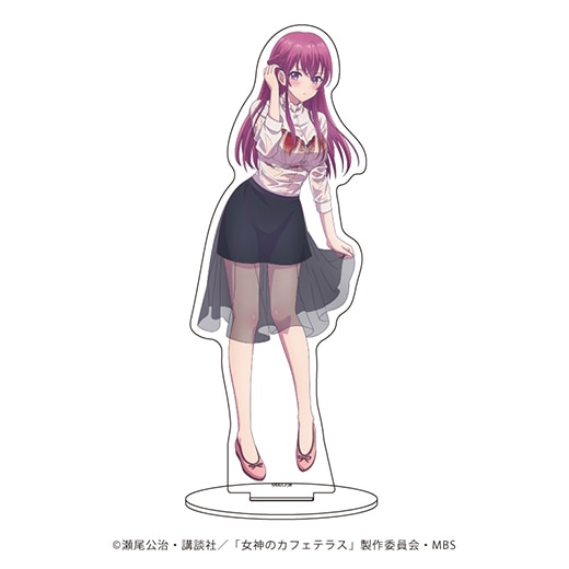 女神のカフェテラス 描き下ろしアクリルスタンド 浴衣 POPUP