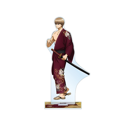 銀魂』描き下ろしイラスト BIGアクリルスタンド 和装さらしver.（沖田
