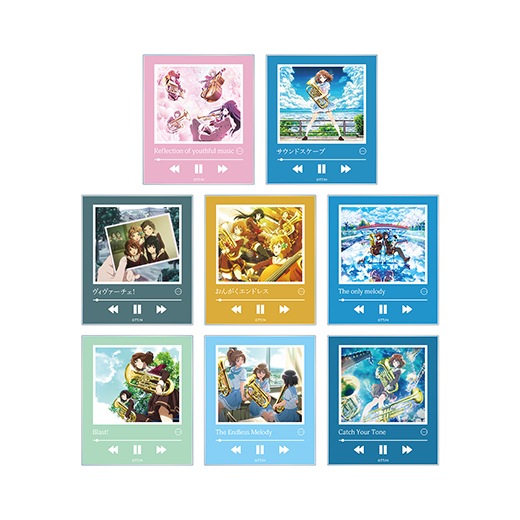 響け！ユーフォニアム』トレーディングミュージックプレイヤー風