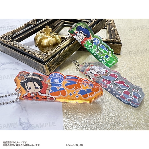 カリスマ 天堂天彦 アクリルカラビナ ネームバッジ カリスマ 天堂天彦