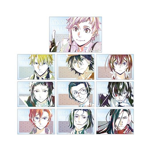 文豪ストレイドッグストレーディングAni−Art 第2弾アクリルカード 文豪ストレイドッグス』のトレーディング Ani-Art 第2弾 アクリル