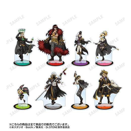 RIKU BIG アクリルスタンド トラキン サスペンダースーツ ① 戦国 A LIVE - 描き下ろし 武田 信玄 黒スーツver. 特大アクリル