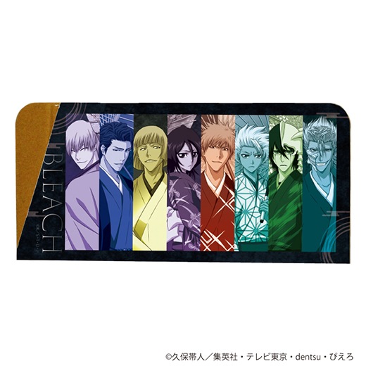 BLEACH」キャラグラスケース描き下ろし/コマ割りデザイン (番傘ver