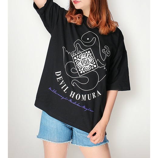 【まどマギ×ほむら】『悪魔』キャンバス＆『マギカショップ』Tシャツ＆タペ＆バッグ まどマギ×ほむら】『悪魔』キャンバス＆『マギカショップ』T