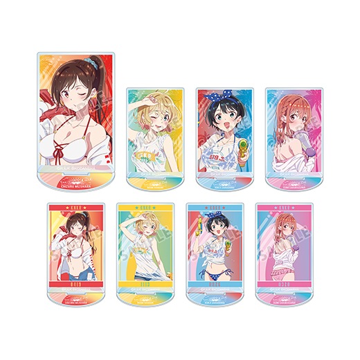 『彼女、お借りします』トレーディング アクリルスタンド　BOX8個入 一般予約彼女、お借りします トレーディングアクリルスタンド
