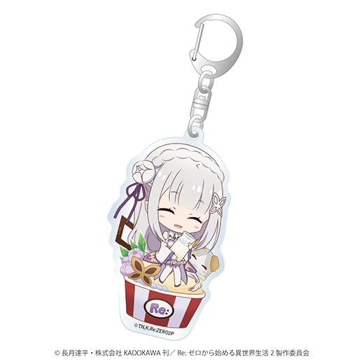 Re:ゼロから始める異世界生活』トレーディングアクリルキーホルダー