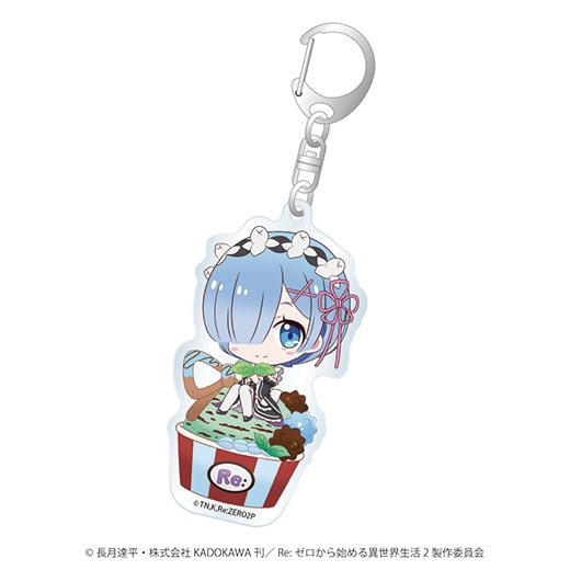Re:ゼロから始める異世界生活』トレーディングアクリルキーホルダー