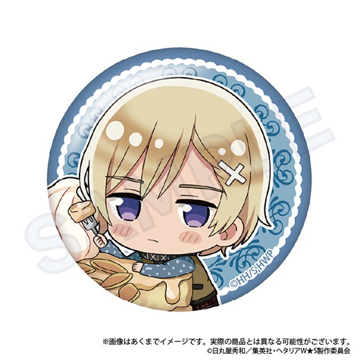 ヘタリア World☆Stars』トレーディング缶バッジ yummy! ver