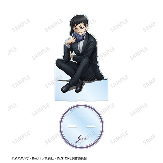 Dr.STONE」描き下ろしイラスト 特大アクリルスタンド/石化前ver