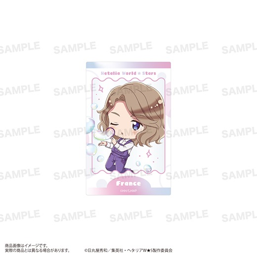 アニメ「ヘタリア World☆Stars」トレーディングアクリルカード