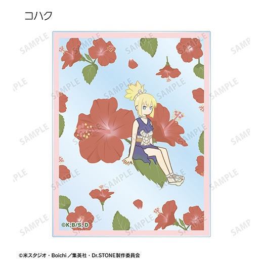 Dr.STONE お花見 桜 マルイ スタンリー ミニイラストカード 10枚