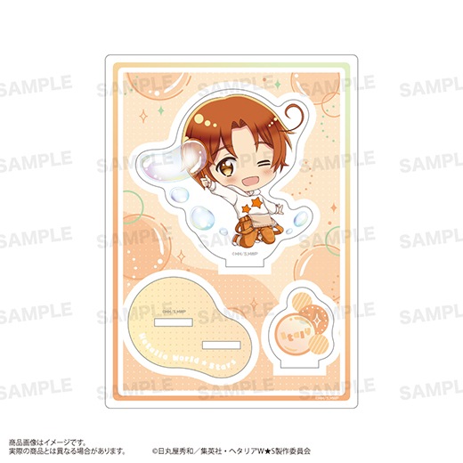 アニメ「ヘタリア World☆Stars」アクリルスタンド（きゃらほっぴん