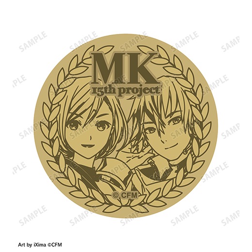 MK15th　オンラインコンサート開催記念　特大メダル　KAITO　MEIKO MK15th project MEIKO&KAITO オンラインコンサート - YouTube