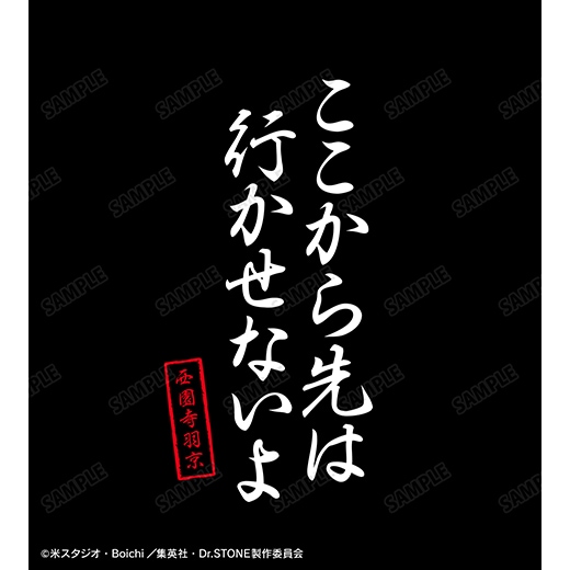 Dr.STONE」Tシャツ（ここから先は行かせないよ）【予約】 | Dr