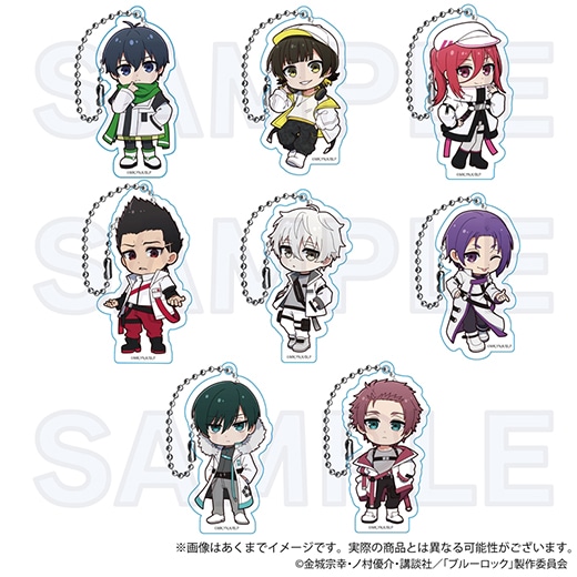 ブルーロック 缶バッジ　アクリルキーホルダー　BOX タクティカルver Amazon.co.jp: テレビアニメ ブルーロック タクティカルver