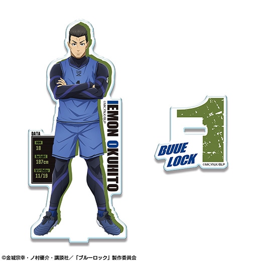 ブルーロック キャストサイン入りオリジナルアクリルスタンド 伊右衛門送人