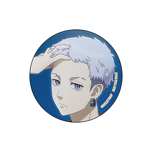 三ツ谷隆 ロングクッションカバー＆缶バッジセット 東京リベンジャーズ』 【描き下ろし】特大ロングクッションカバー+缶