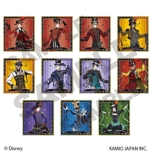 ディズニー ツイステッドワンダーランド』トレーディングミニ色紙