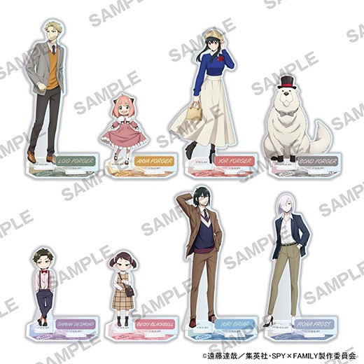 SPY×FAMILY 楽天ブックス特典　アクリルスタンド SPY×FAMILY 楽天ブックス限定全巻購入特典 アクリルスタンド
