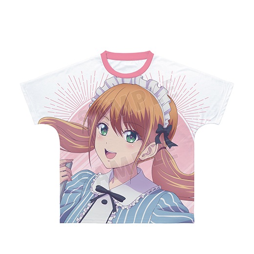 女神のカフェテラス』 フルグラフィックTシャツユニセックス（月島  