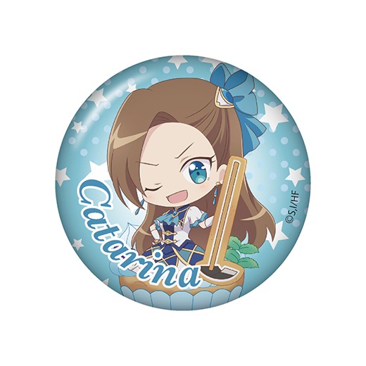 乙女ゲームの破滅フラグ　はめふら　くじメイト　缶バッジ　カタリナ 乙女ゲームの破滅フラグしかない悪役令嬢に転生してしまった