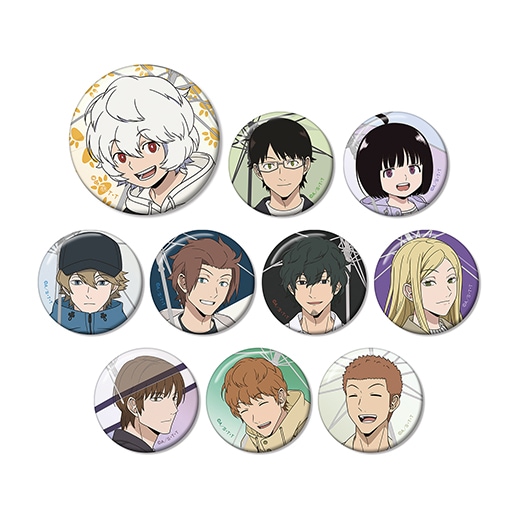 ワールドトリガー」トレーディング缶バッジ 描き下ろしイラスト(雨の日