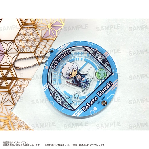 銀魂」シャカシャカアクリルキーホルダー（あすとろりうむ）神威