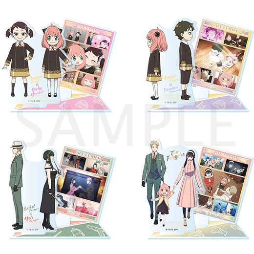 SPY×FAMILY アーニャ ダミアン 原作絵 アクリルスタンド　限定品 SPY×FAMILY アーニャ ダミアン アクリルスタンド 原作絵 限定品