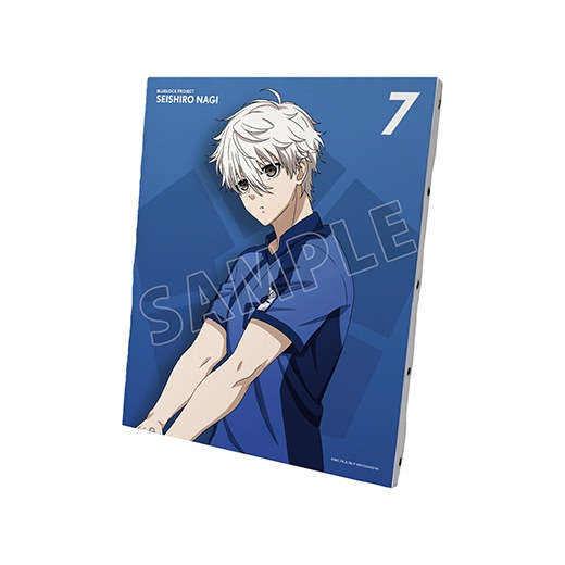 ブルーロック』描き下ろしイラスト キャンバスボード 試合前の準備中