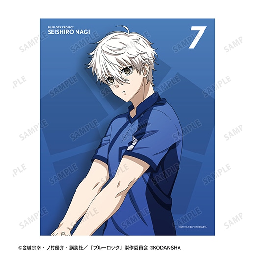 ブルーロック』描き下ろしイラスト キャンバスボード 試合前の準備中