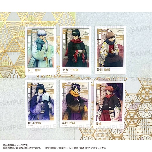 銀魂」トレーディングアクリルポラショットコレクション（冬の装いver