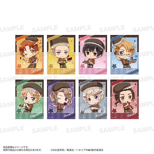 アニメ「ヘタリア World☆Stars」ミニカードセット（きゃらほっぴん