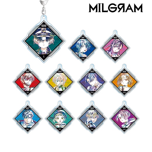 【レア】MILGRAM ミルグラム　ミコト　アクリルキーホルダー MILGRAM -ミルグラム- - トレーディングアクリルキーホルダー