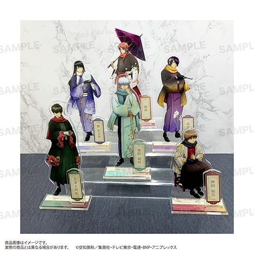 銀魂 アクリルスタンド　屏風風 冬の装い ソフマップ　全6種 銀魂」屏風風アクリルスタンド（冬の装いver.）神威 | 銀魂