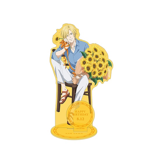 BANANA FISH』描き下ろしイラスト アッシュ・リンクス パーツ