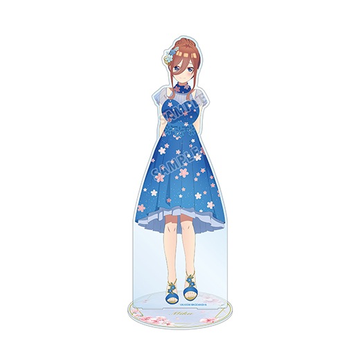 五等分の花嫁』 特大アクリルスタンド 描き下ろしイラスト 桜ドレスver 